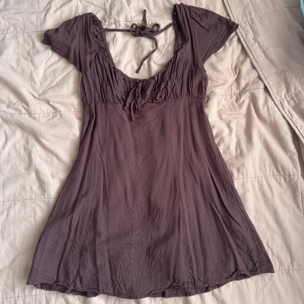 Urban Outfitters | Brown mini dress | L
